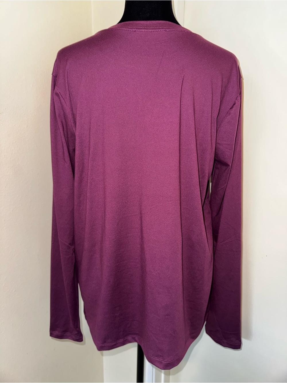 Zenana Outfitters Crewneck Top - Plum - Picture 3 of 4